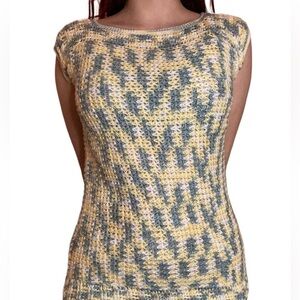 handmade knitted shirt